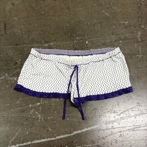 Kirra Micro Polka Dot Shorts Women's Size M Y2K Cute Hollister Abercrombie Surf